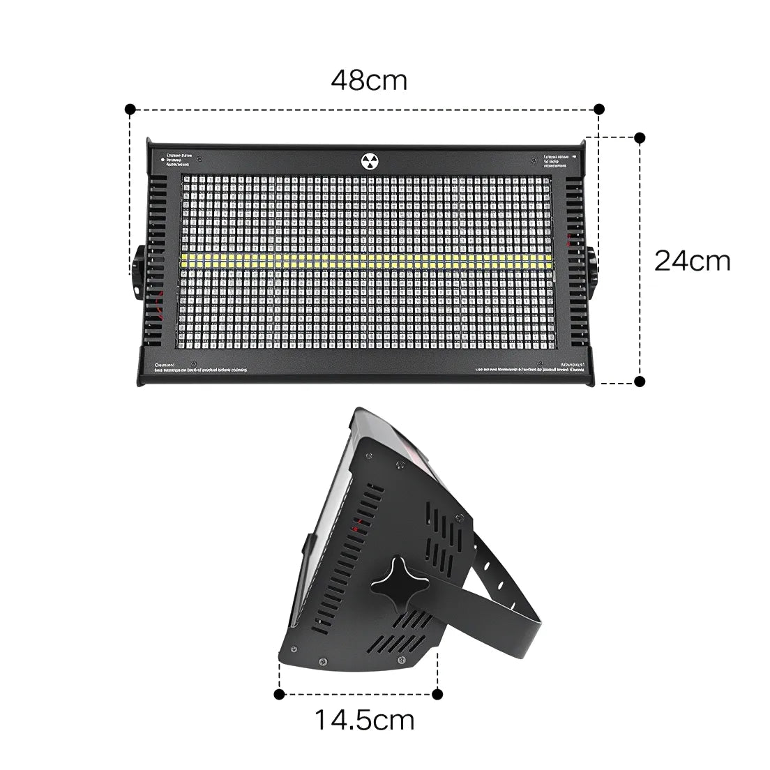 MOKA SFX ST-864-12 LED 8+8 Segments Dimming Strobe Light