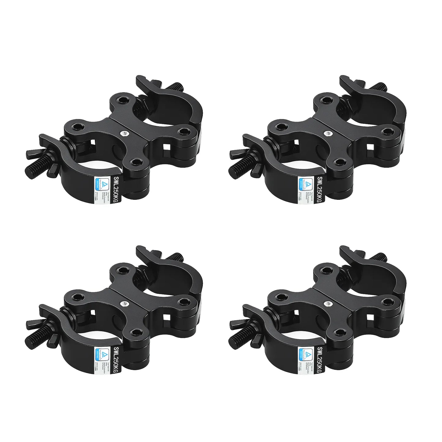 MOKA SFX Rotating Truss Clamp Black 360 Degree Rotary Light Clamps Fit