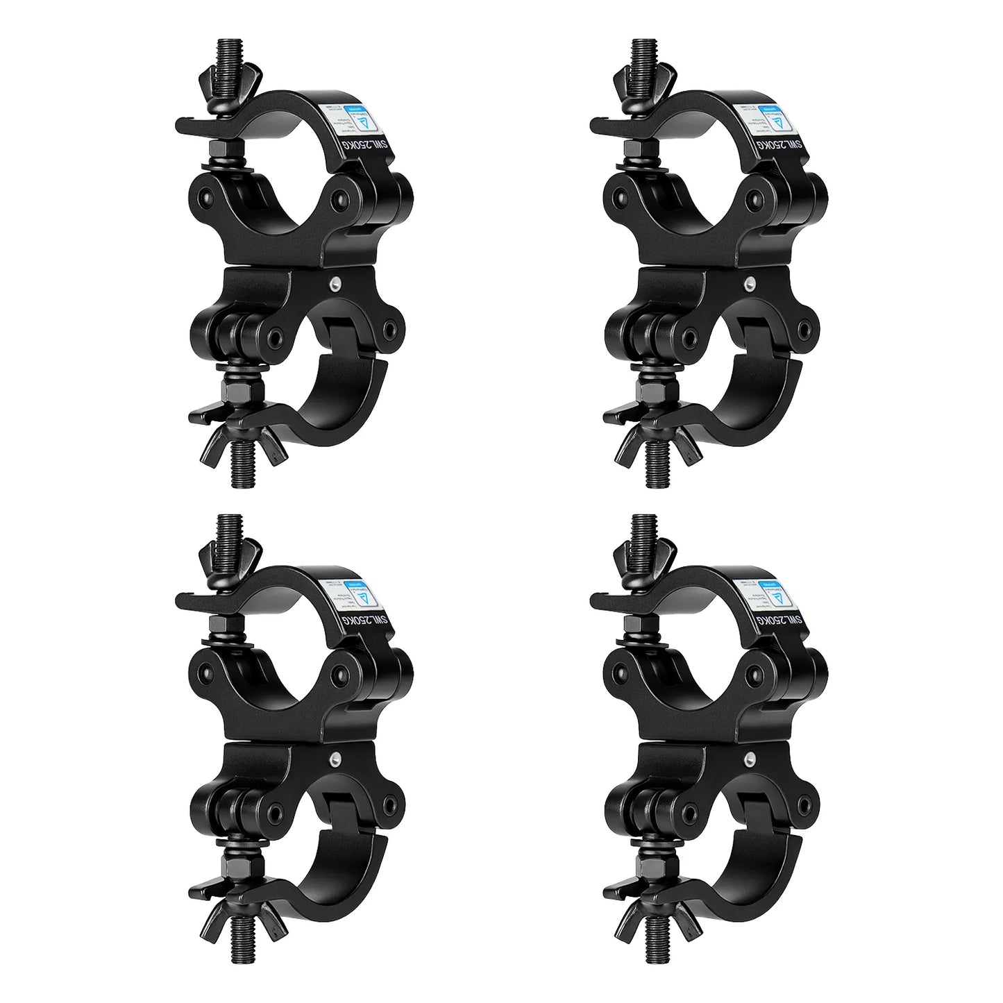 MOKA SFX Rotating Truss Clamp Black 360 Degree Rotary Light Clamps Fit