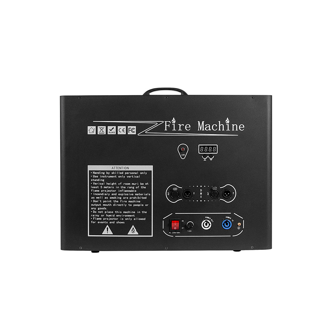 MOKA SFX H-E05 DMX Upgraded High Quality Flame Projector Machine