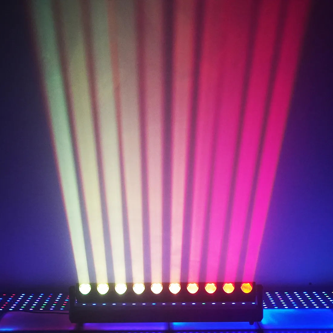 MOKA SFX 10×40w RGBW 4IN1 LED Beam Bar Moving Head Effect Light For DJ Bars Clubs Stage Event