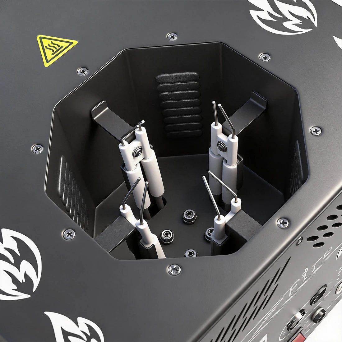 MOKA SFX H-E04 High Power 4-Head Single Shoot Flame Machine