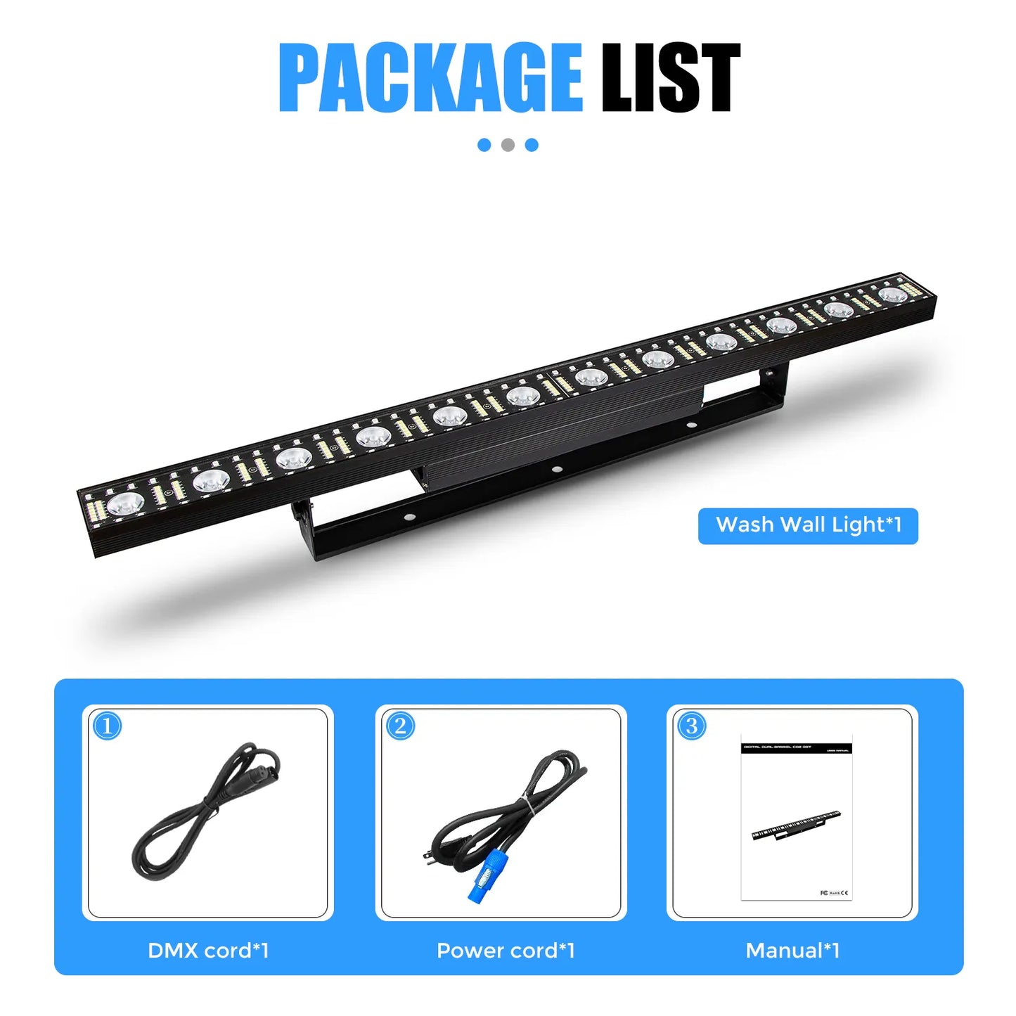 MOKA SFX EPL 1203 12x3W Wall Washer light LED Lighting Bars Light