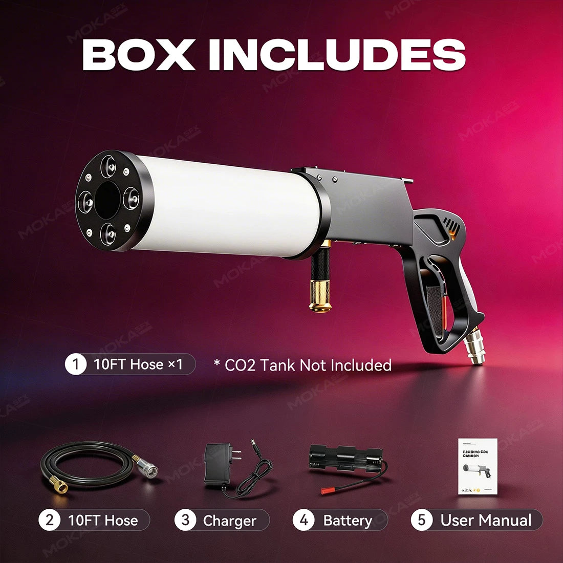 MOKA SFX MK-C14 LED CO2 DJ Blaster for Nightclub