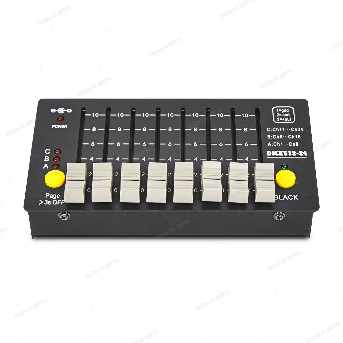 Mini consola de batería DMX 24CHs controlador de batería