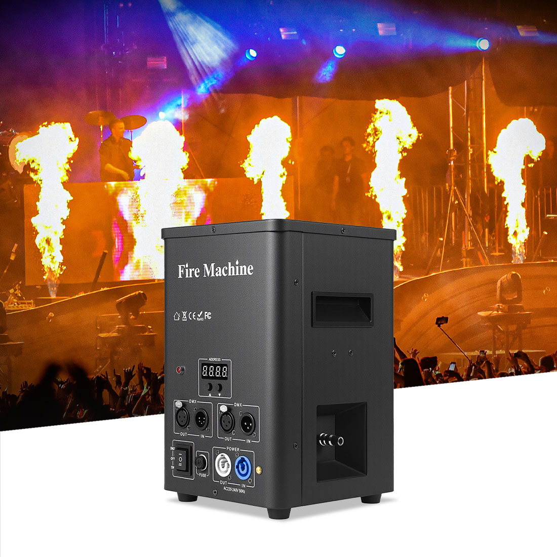 MOKA SFX H-E01A LGP Single Head Flame Machine - MOKA SFX – MOKA SFX MOKA SFX H-E01A LGP Single Head Flame Machine - MOKA SFX – MOKA SFX