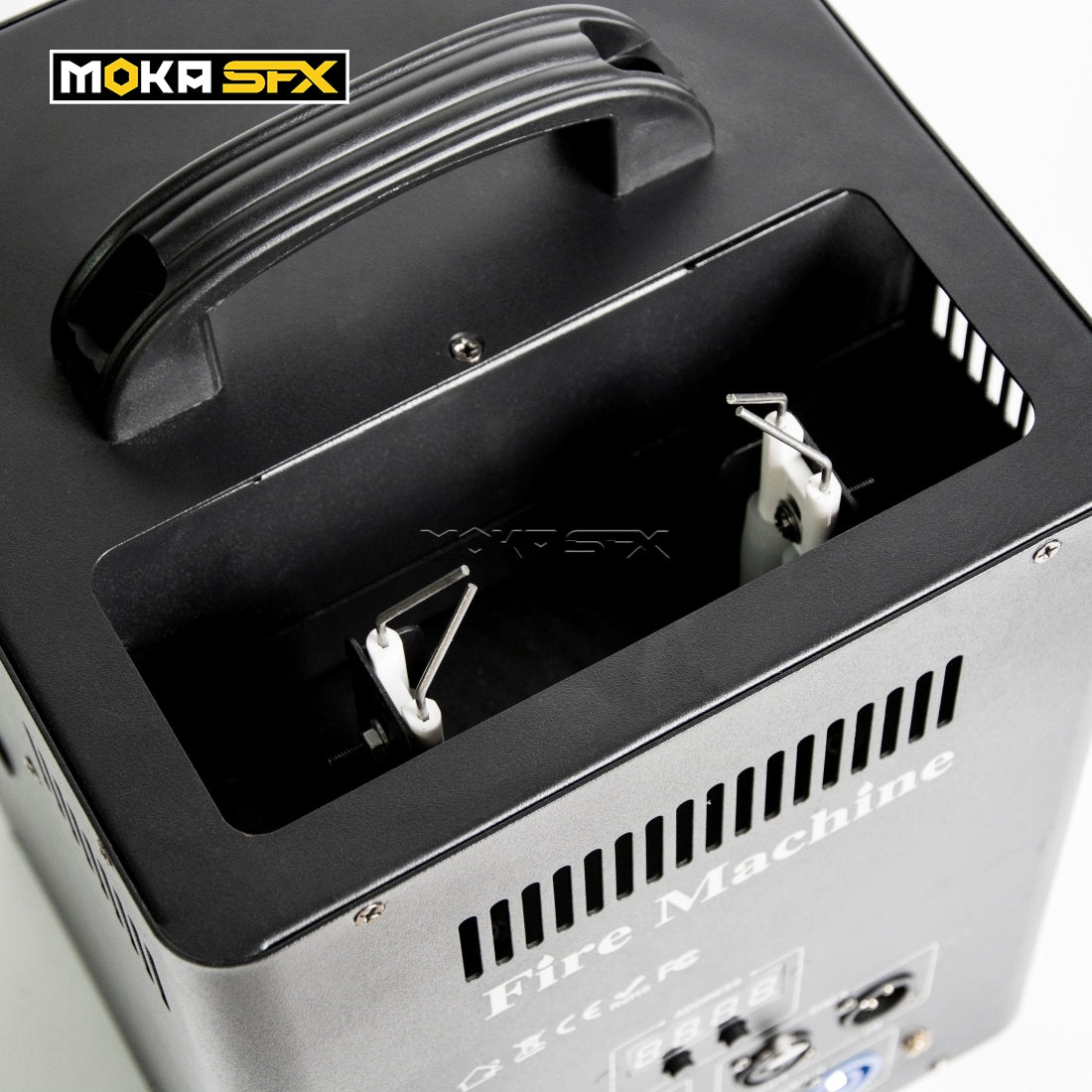 MOKA SFX H-E02 2-Head Single Shot Powerful Flame Machine