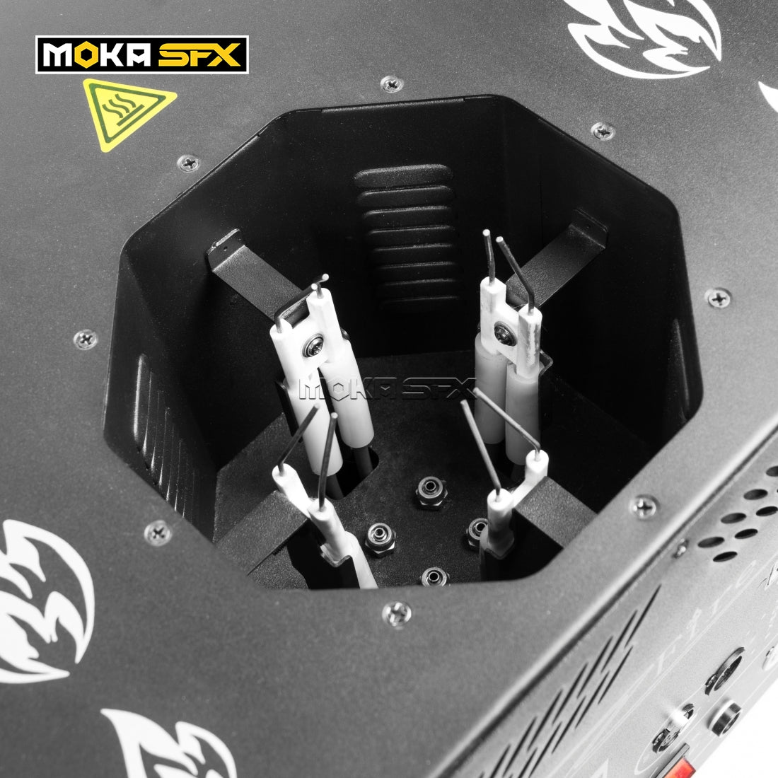 MOKA SFX H-E04 High Power 4-Head Single Shoot Flame Machine