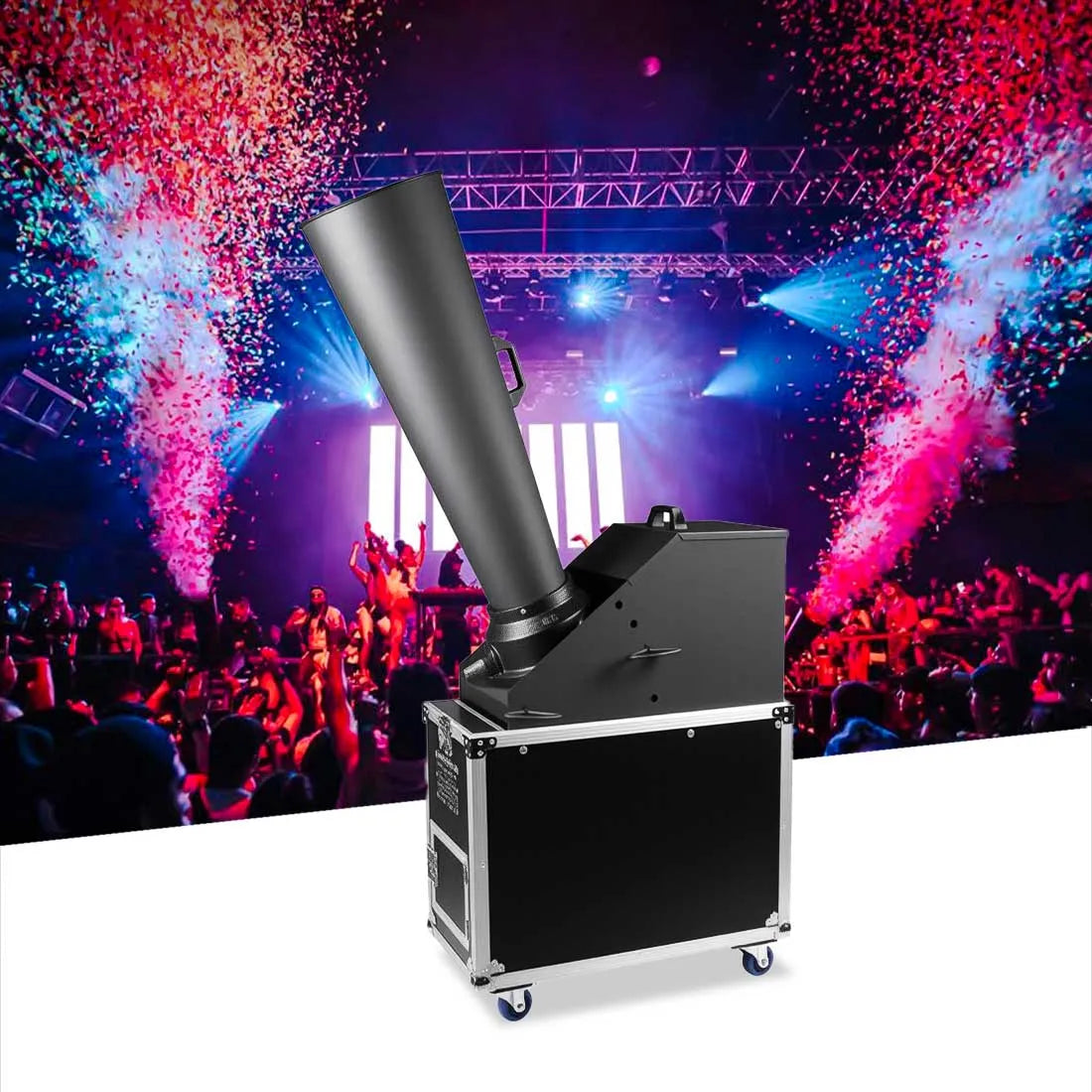MOKA SFX MK-CN05A CO2 Confetti Blaster DMX Control Powerful Confetti Machine