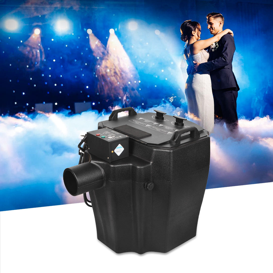 MOKA SFX MK-F12 6000W High Power Dry Ice Low Lying Fog Machine