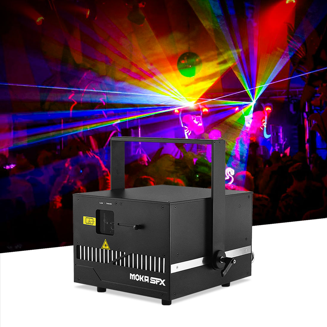 MOKA SFX MK-HLS10A New Full-color Animated Laser 10W (Performance Edition)