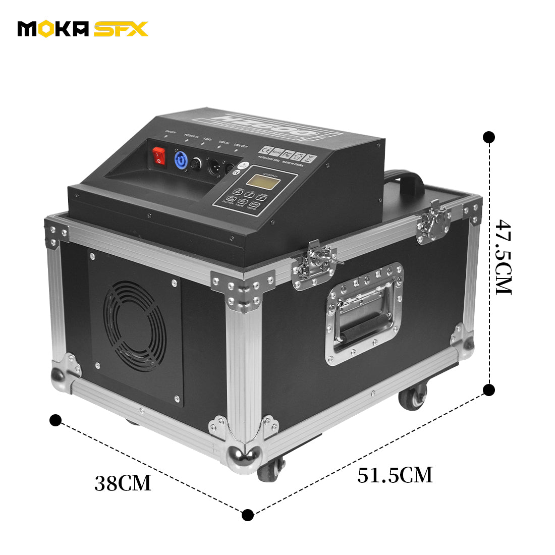 Moka MK-F14 New 600W Single-Head Dual Fog Machine