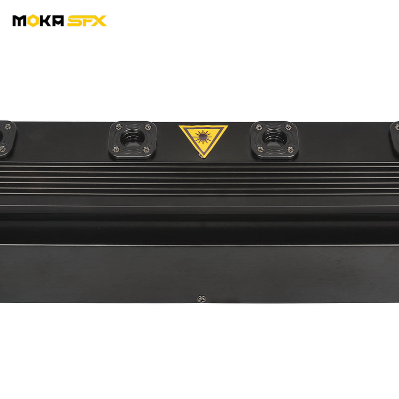 MOKA SFX MK-LS08 8 Eyes RGB Full Color/ Single Red Moving Head Laser Light