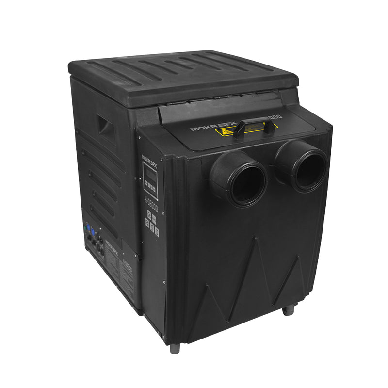 MOKA SFX H-D6000 Super Dual Output 6000W Dmx/Remote Dry Ice Fog Machine