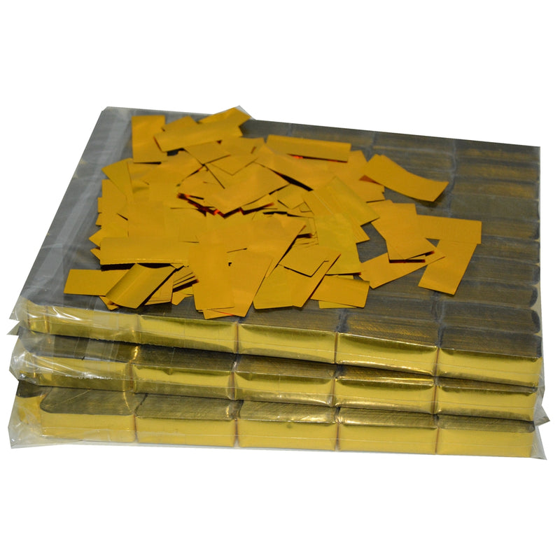MOKA SFX Gold metallic confetti Flame-retardant for Confetti Machine