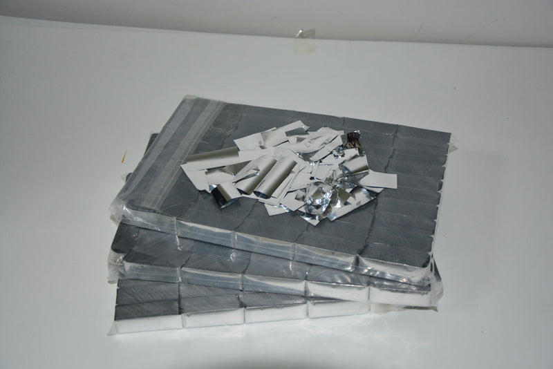 MOKA SFX Silver metallic confetti Flame-retardant for Confetti Machine