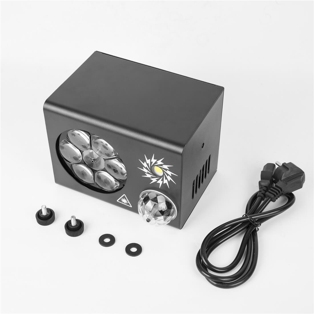 MOKA SFX Magic Ball Mini 4in1 Effect DMX Stage Lighting Disco Light for DJ KTV Party