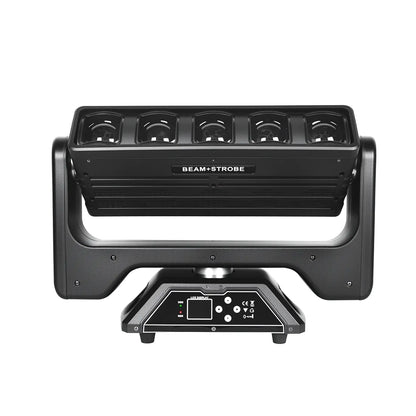 MOKA SFX EPL 560 Infinite 5×60W RGBW Zoom Pixel Beam Wash Strobe Bar LED Moving Head Light