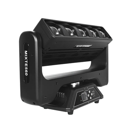 MOKA SFX EPL 560 Infinite 5×60W RGBW Zoom Pixel Beam Wash Strobe Bar LED Moving Head Light