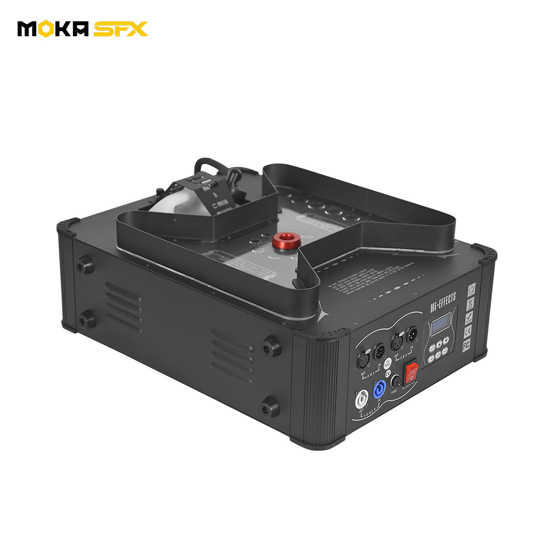MOKA SFX H-F01 1500w Hi-Super Jet LED Fog Machine Instant Stop Dmx/Remote Control