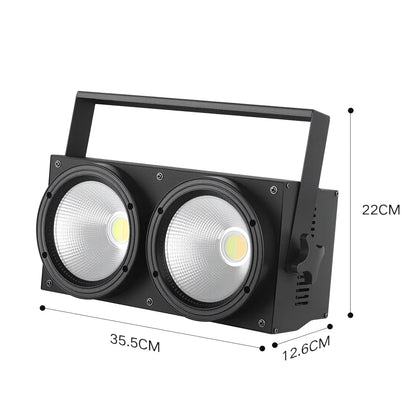 MOKA SFX P-05 2-Eye 2x100W 2 IN 1 Led Par Light Cob Light