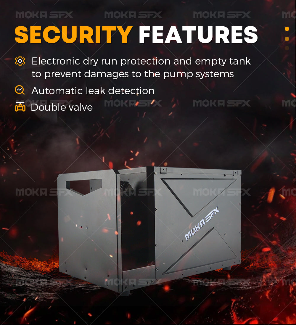 MOKA SFX PF-1800 Wave Flame Machine