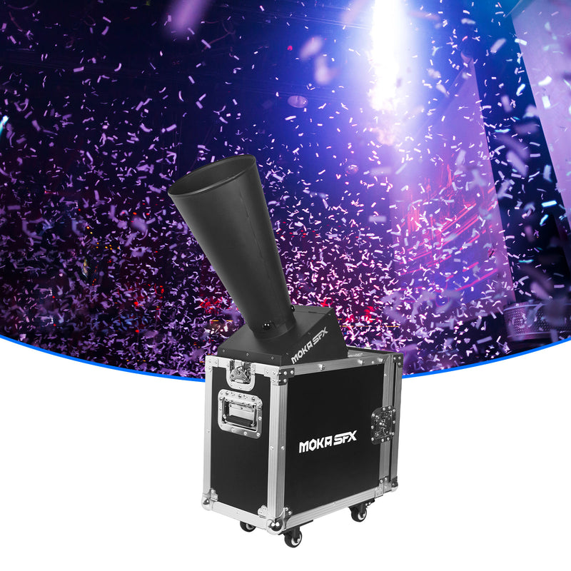Dmx Confetti Machine MOKA SFX MK-CN16 MINI DMX Confetti Machine