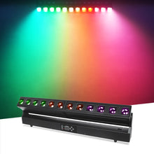 MOKA SFX 12×40W RGBW 4in1 LED Zoom Beam Wash Bar Moving Head Lights For Stage Event Lighting