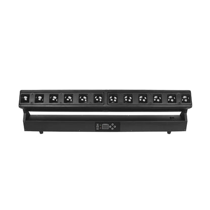 MOKA SFX 12×40W RGBW 4in1 LED Zoom Beam Wash Bar Moving Head Lights For Stage Event Lighting