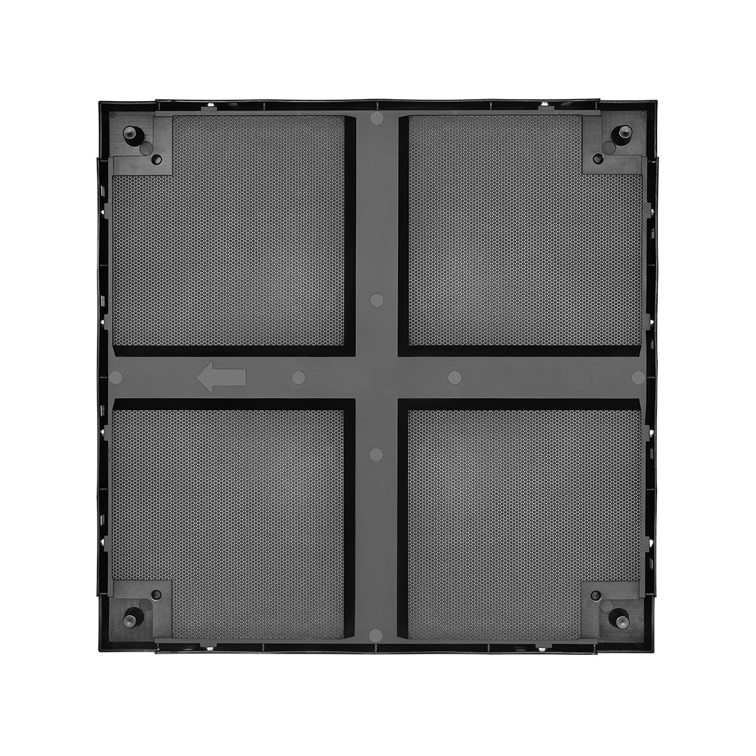 MOKA SFX MK-LD02 Rainbow Magnetic Interactive LED Dance Floor with Flight Case