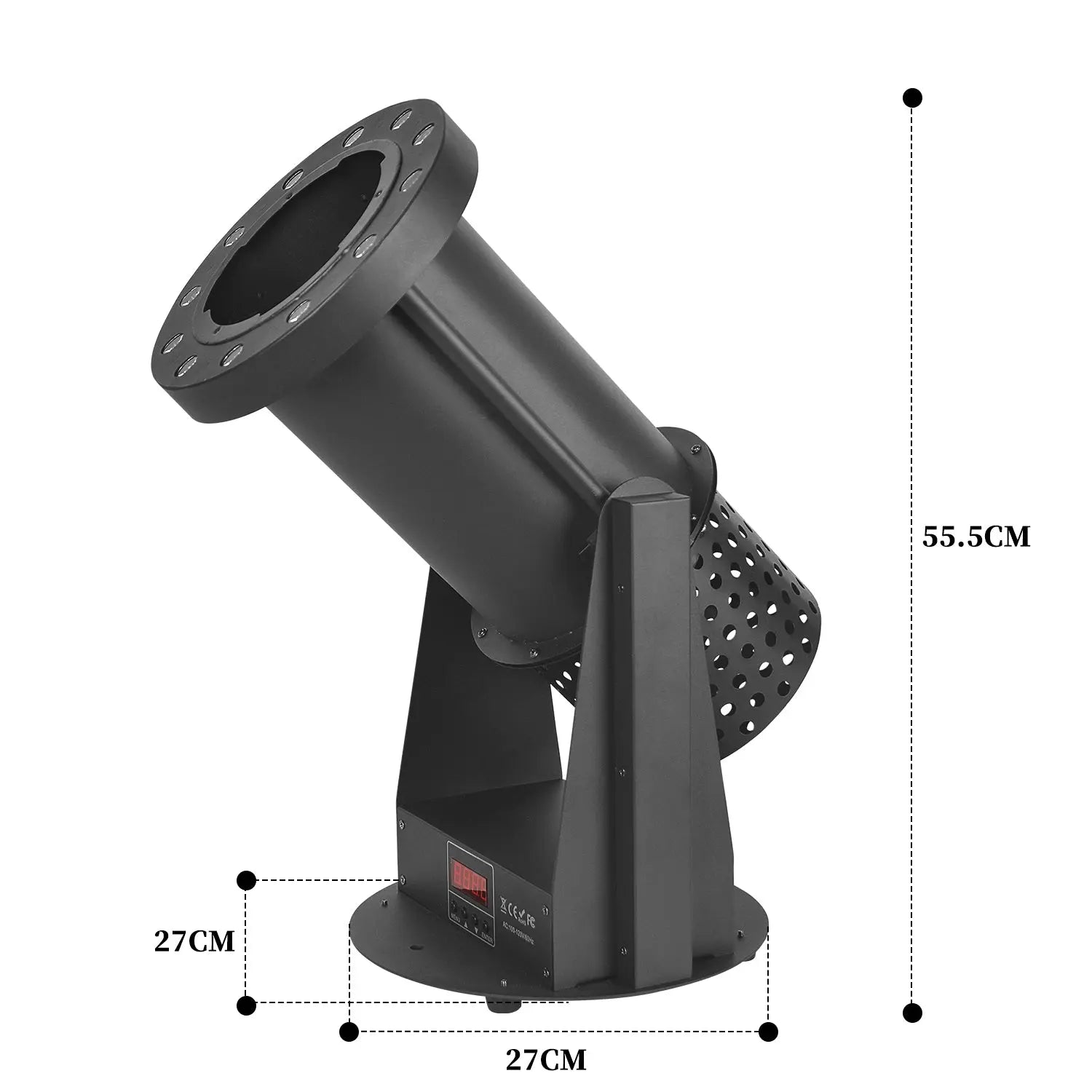 MOKA SFX MK-CN06 1200w DMX512 / Remote Led Confetti Blower - MOKA