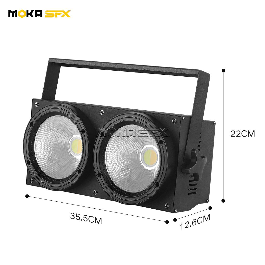 MOKA SFX P-05 2-Eye 2x100W 2 IN 1 Led Par Light Cob Light