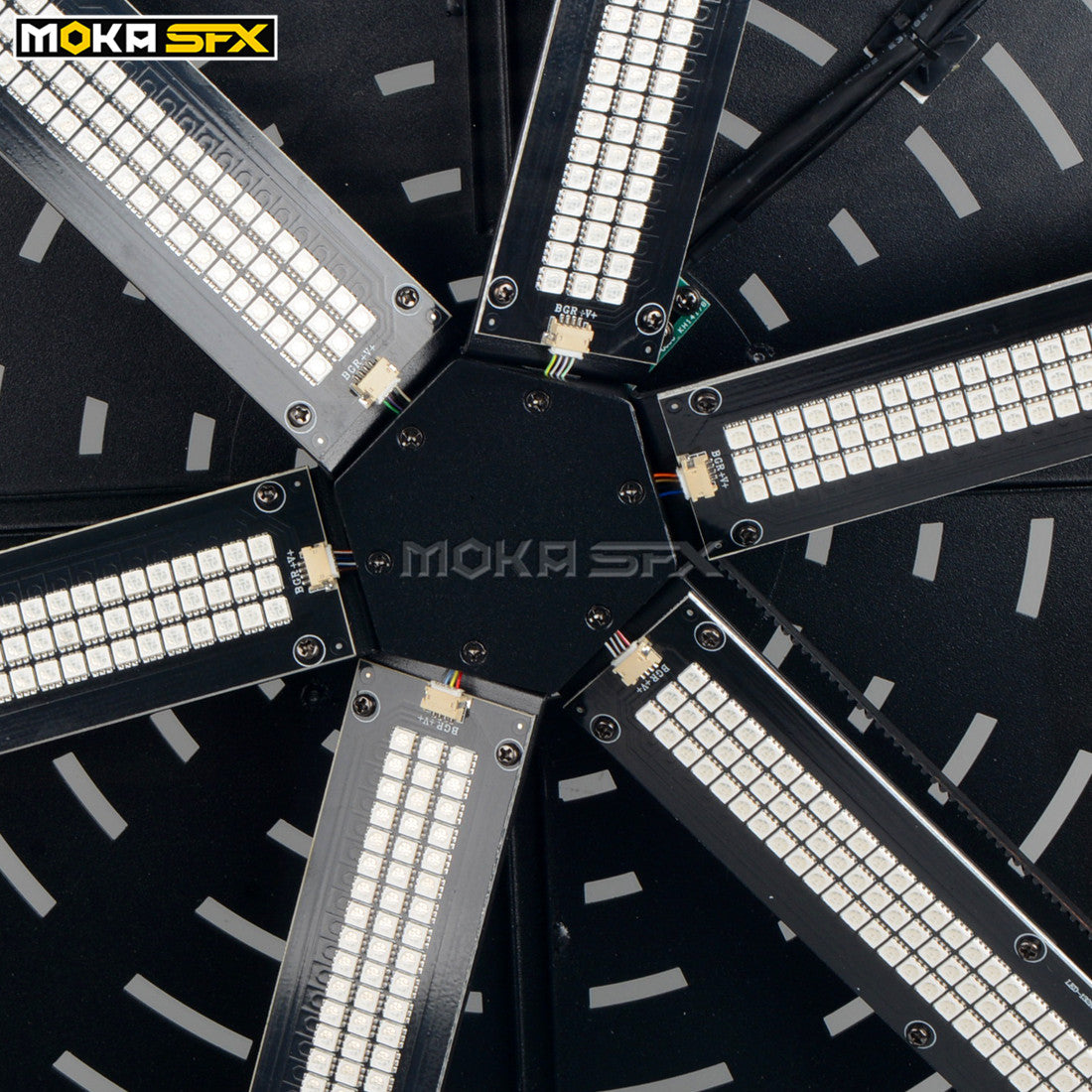 MOKA SFX EPL F7 7070 LED Fan Fantastic Fan Effect with Variable Strobe light Effect