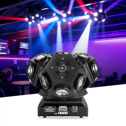 MOKA SFX 18Pcs Three Head DJ Moving Head Light