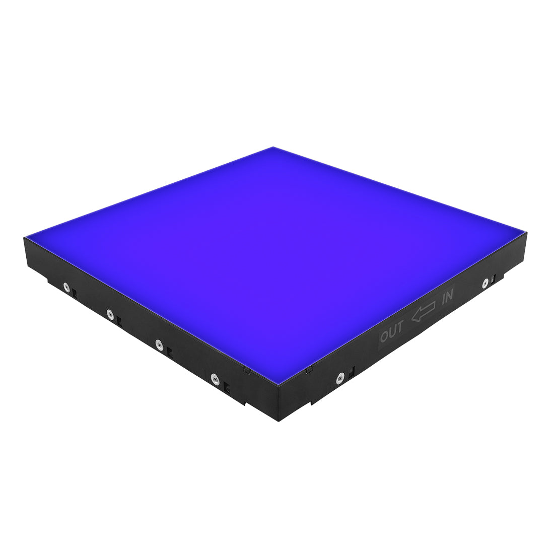 MOKA SFX MK-LD02 Rainbow Magnetic Interactive LED Dance Floor with Flight Case