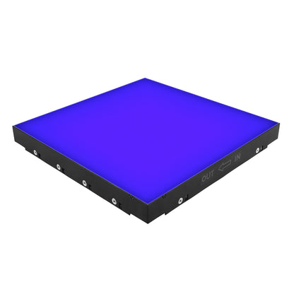 MOKA SFX MK-LD02 Rainbow Magnetic Interactive LED Dance Floor with Flight Case