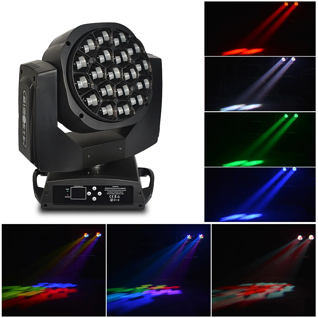 MOKA SFX 19x15W Bee Eyes K10 Moving Head Light
