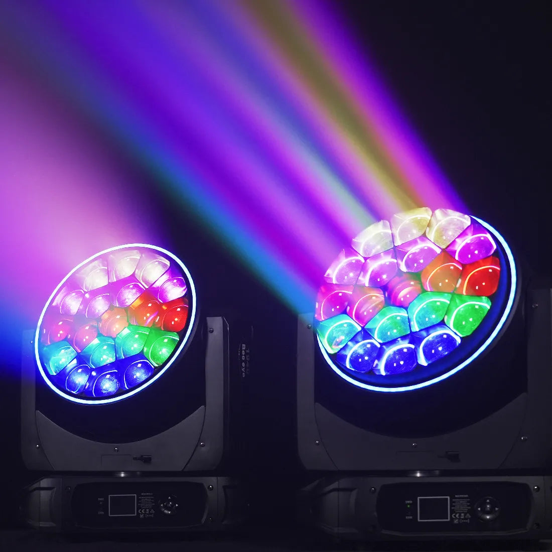 MOKA SFX 19x40W Bee Eyes Moving Head Light (Zoom)