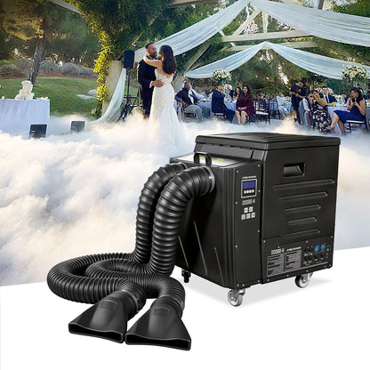 MOKA SFX H-D6000 Super Dual Output 6000W Dry Ice Fog Machine