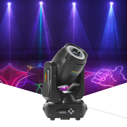 MOKA SFX MK-LS10 3W Moving Head Laser Light