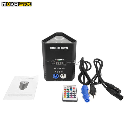 MOKA SFX P-00B 3*18W Battery Wireless DMX+ WIFI PAR Light 6IN1