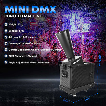 MOKA SFX MK-CN16 DMX MINI CO2 Confetti Cannon Machine