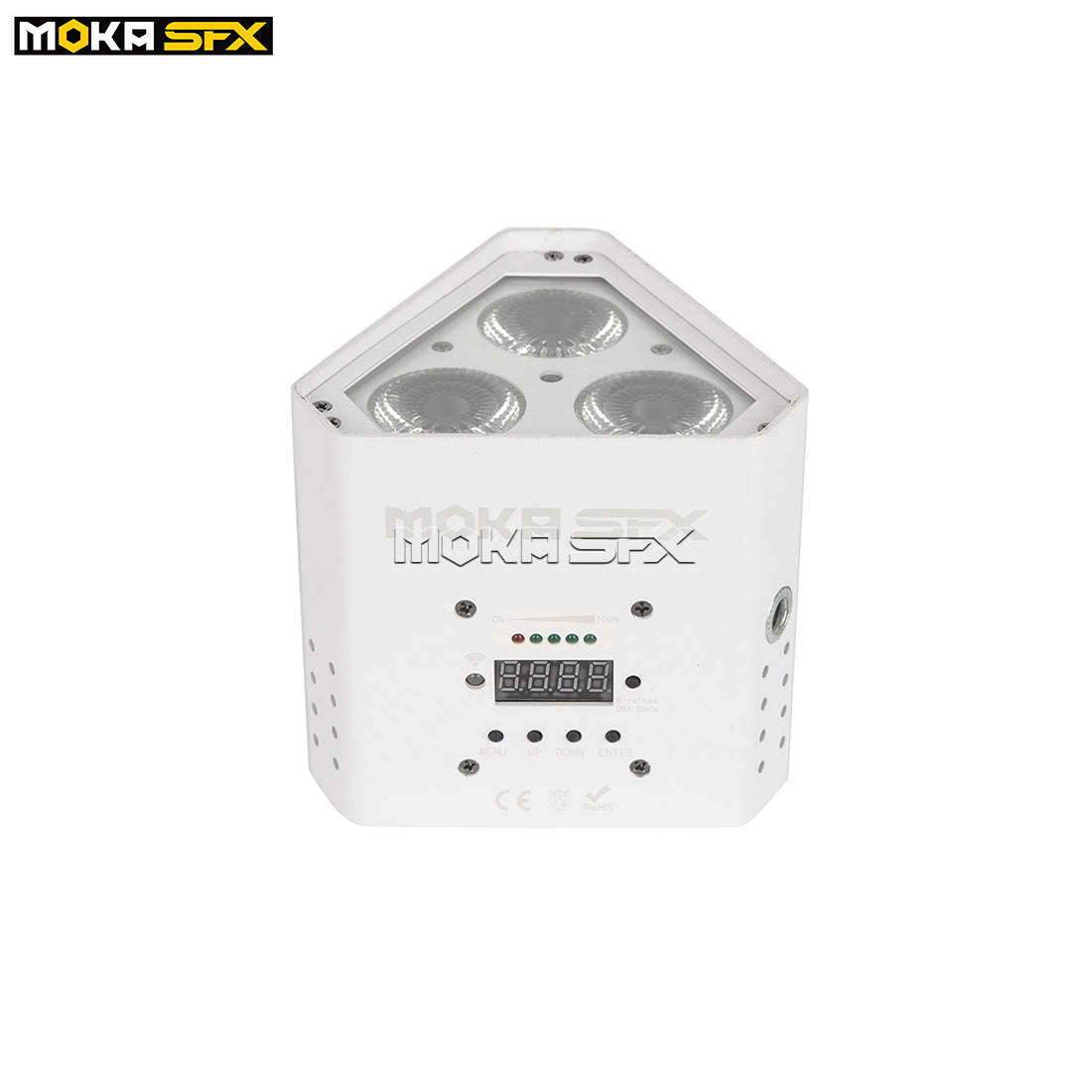 MOKA SFX P-00B 3*18W Battery Wireless DMX+ WIFI PAR Light 6IN1