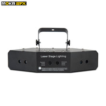 MOKA SFX 6 Eyes Scanning Dj Light Patterns Laser RGB Phase Disco Beam Light Control Voice KTV Lighting