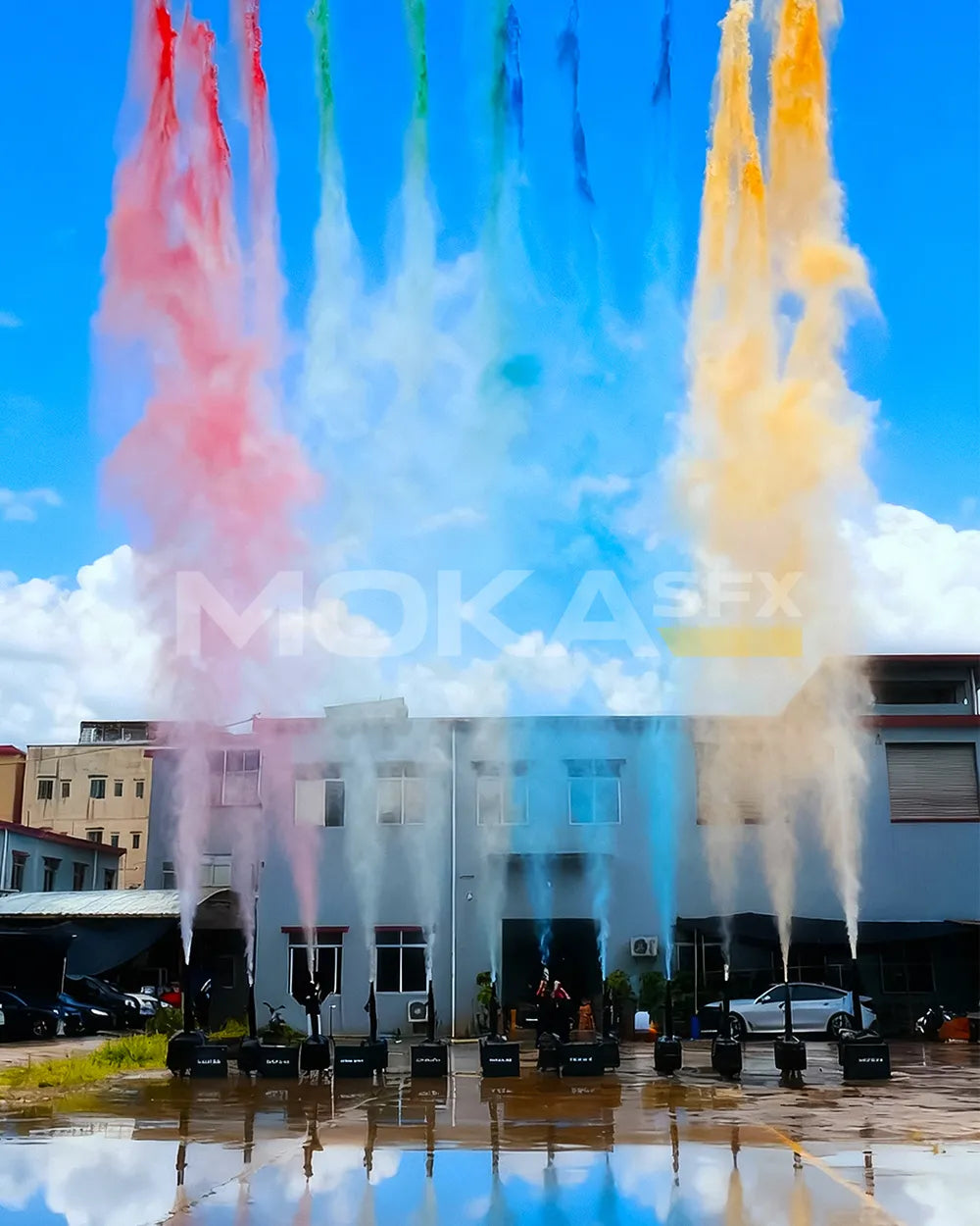 💥 MOKA SFX MK-CN18 New 350W Stadium Confetti Cannon