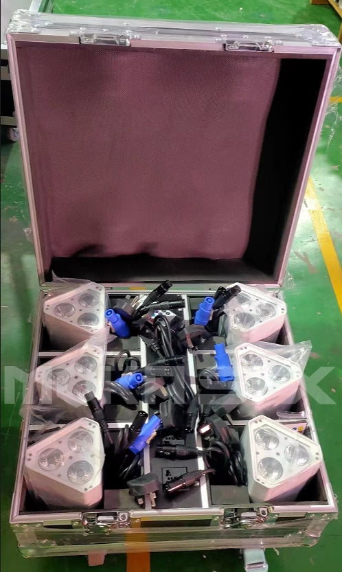 MOKA SFX P-00B 3*18W Battery Wireless DMX+ WIFI PAR Light 6IN1