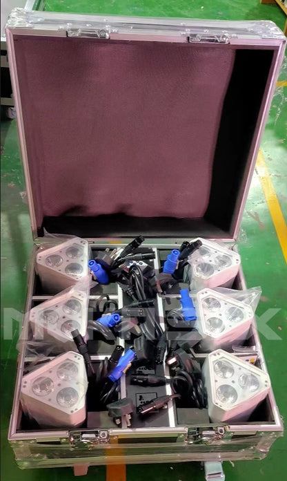 MOKA SFX P-00B 3*18W Battery Wireless DMX+ WIFI PAR Light 6IN1