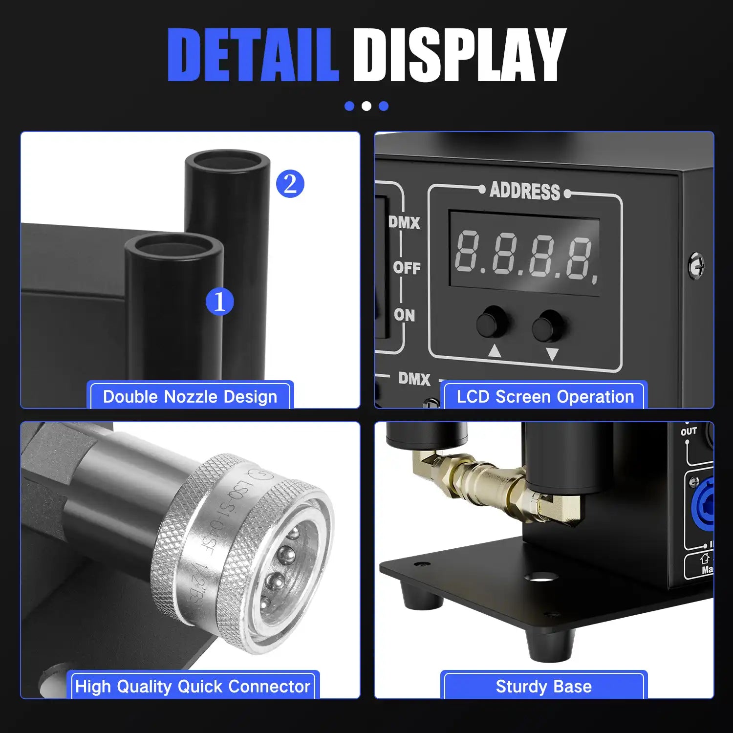 Double Nozzle CO2 Jet Machine