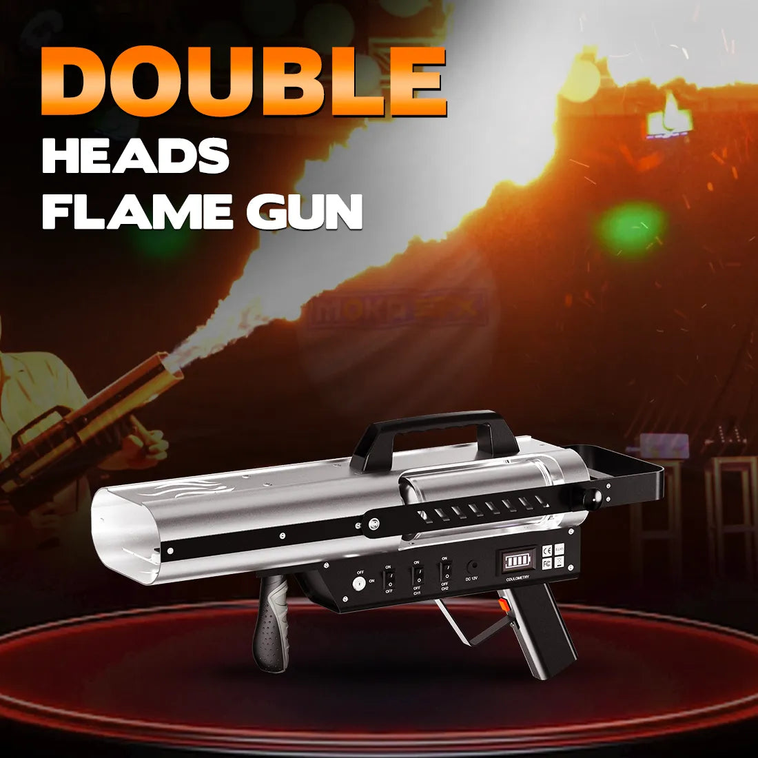 hauck flame gun MOKA SFX MK-F100 New Fire Gun for Event 1-3 Meters