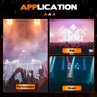 MOKA SFX MK-F100 New Fire Gun for Event 1-3 Meters